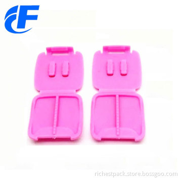 Customized fabric festival resealable wristband lock